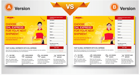 A/B testing small aspects of your landing page to see what performs best can help you build a high-converting offer.