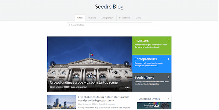 Seedrs blog