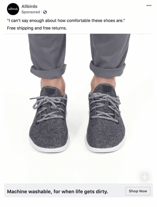 Allbirds Remarketing Banner