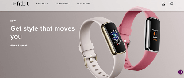 FitBit-homepage