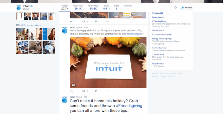 Intuit twitter gif logo reveal