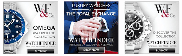 WatchFinder Remarketing Banner