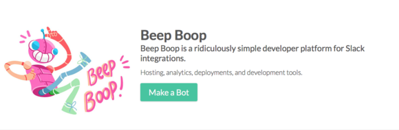 Beep Boop is a chatbot builder designed to enhance your communication on Slack.