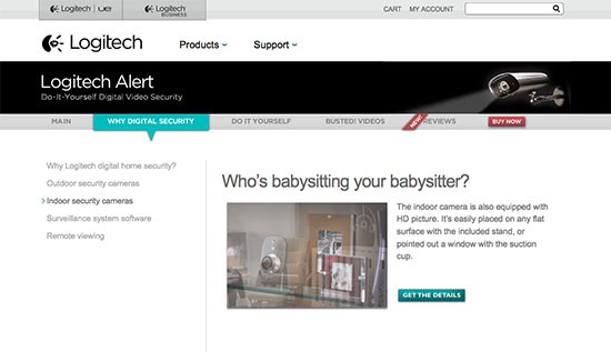 Logitech used fear to boost sales of security cameras