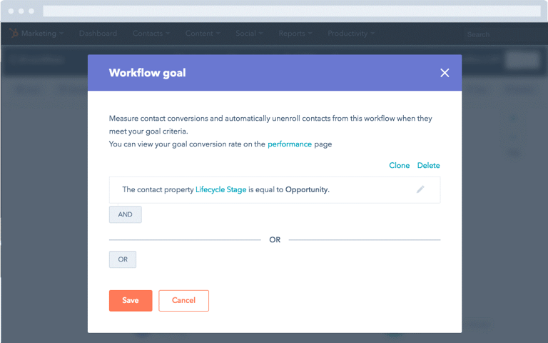 Setting goals is important for measuring the success of your workflows.