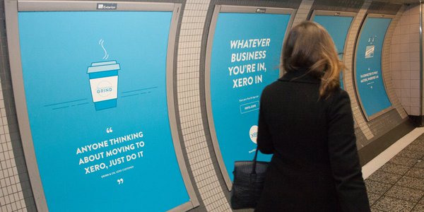 Fintech Marketing: xero tube advert